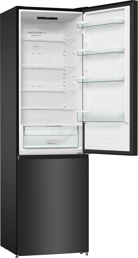 Холодильник Gorenje NRK6202EBXL4, черный в TehnoAdept