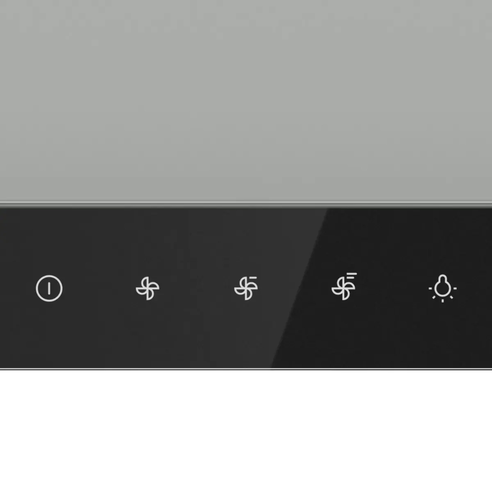 Вытяжка встраиваемая Gorenje TH60E8SGB, нержавеющая сталь/черное стекло в TehnoAdept