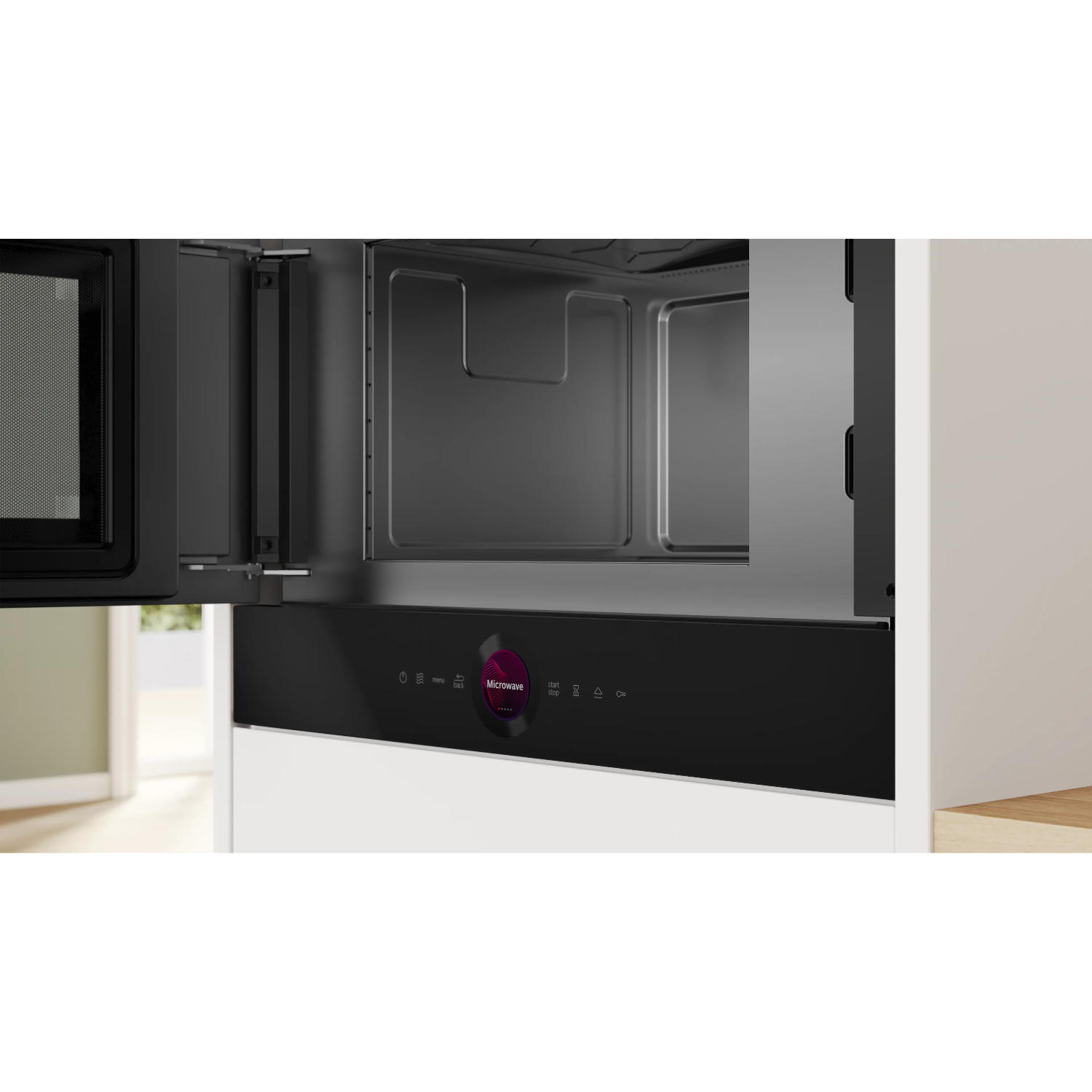 Микроволновая печь встраиваемая Bosch BFL7221B1, черный в TehnoAdept