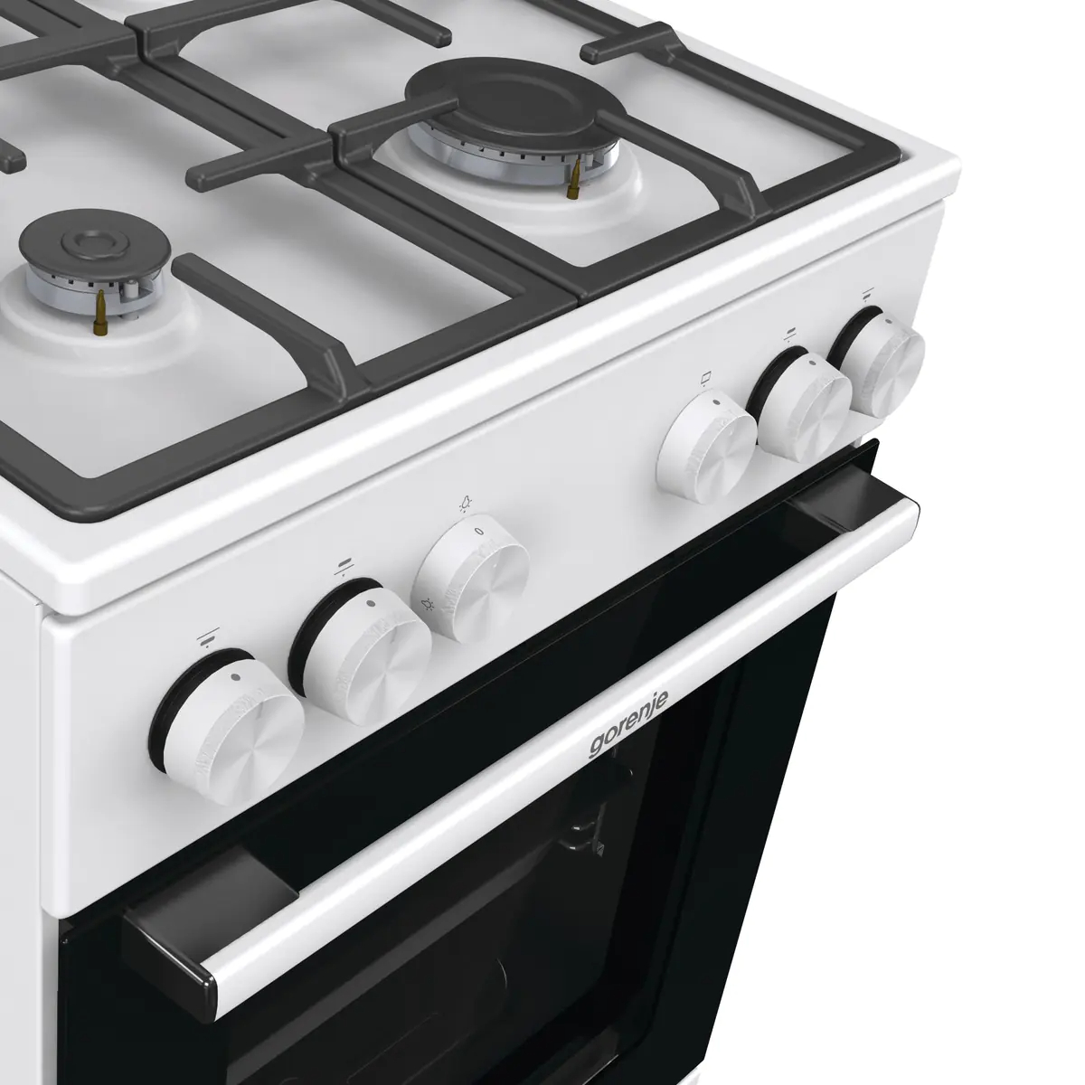Плита газовая Gorenje GG5A11WFFM, белый в TehnoAdept