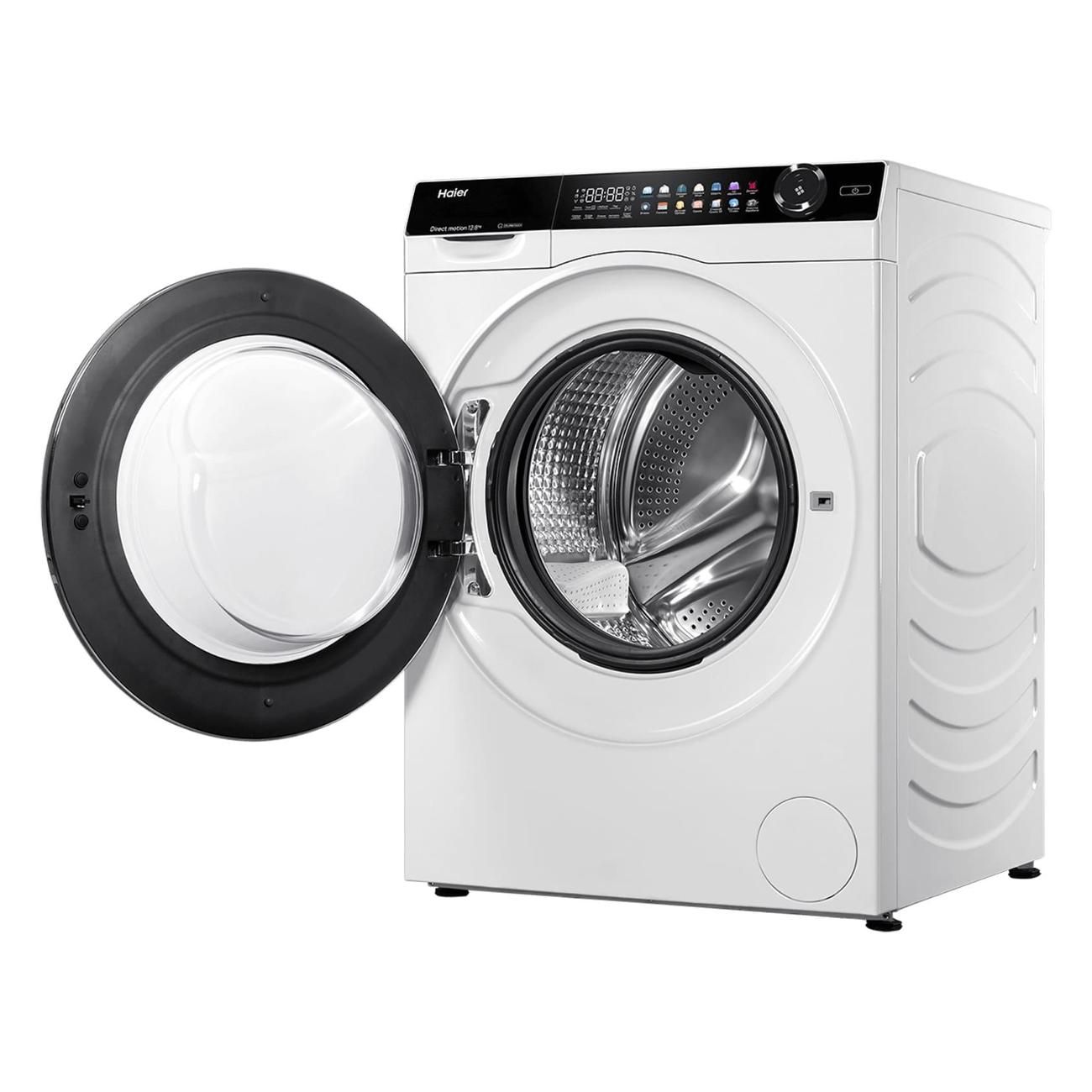 Стирально-сушильная машина Haier HWD120-BD14378, белый в TehnoAdept