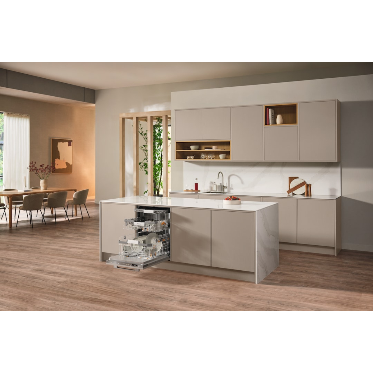 Посудомоечная машина встраиваемая Miele G 7085 SCVi XXL AutoDos EDST Stainless Steel в TehnoAdept