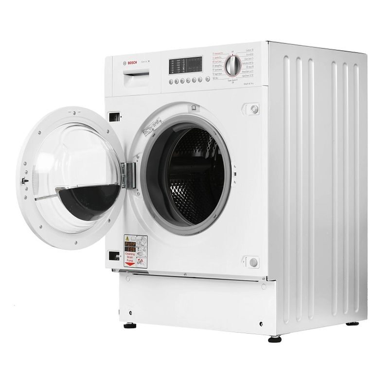 Стирально-сушильная машина встраиваемая Bosch WKD28543EU, белый в TehnoAdept