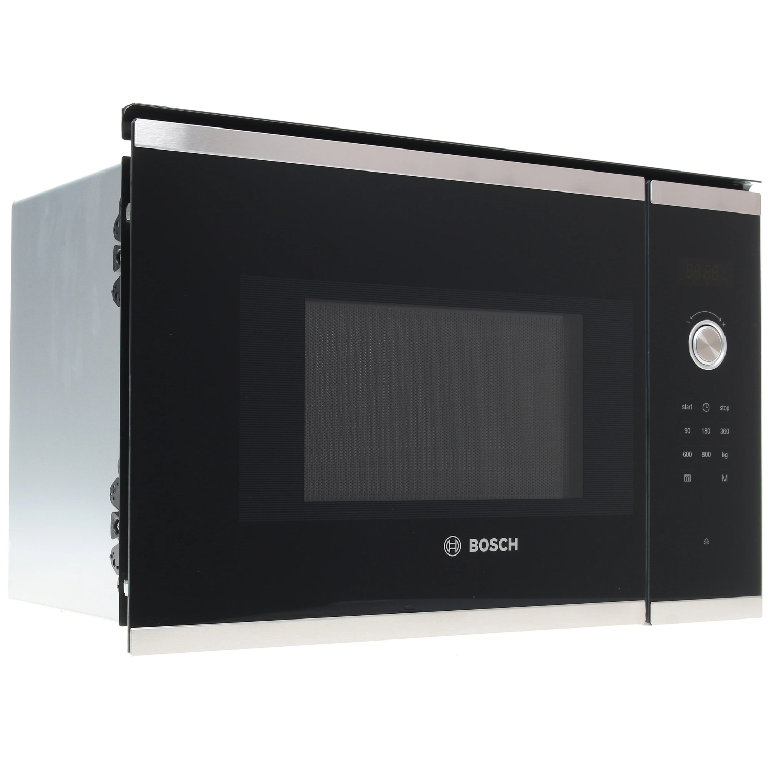 Микроволновая печь встраиваемая Bosch BFL524MS0, нержавеющая сталь/черный в TehnoAdept