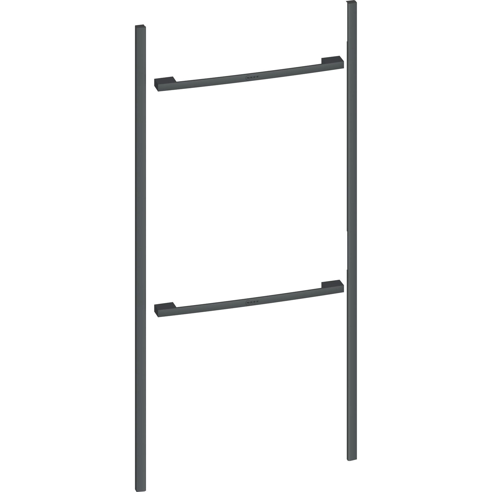 Декоративный элемент Neff Z912BAY0 Anthracite Grey, антрацит (духовой шкаф 60см + духовой шкаф 60см) в TehnoAdept