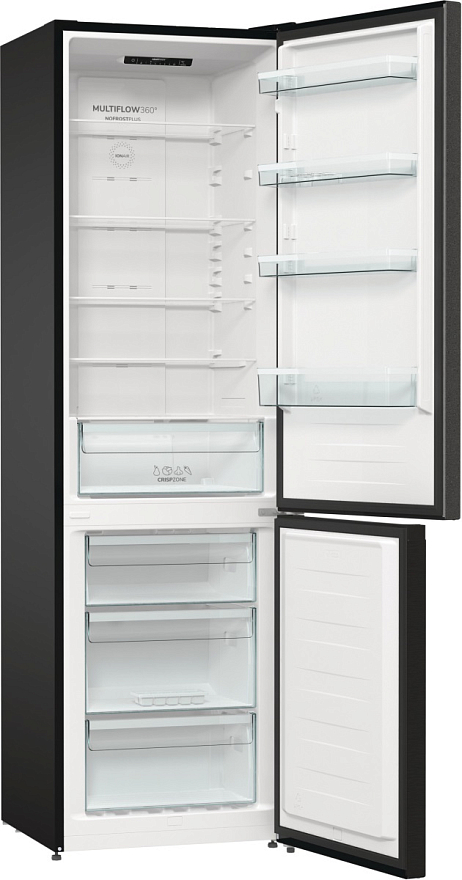Холодильник Gorenje NRK6202EBXL4, черный в TehnoAdept