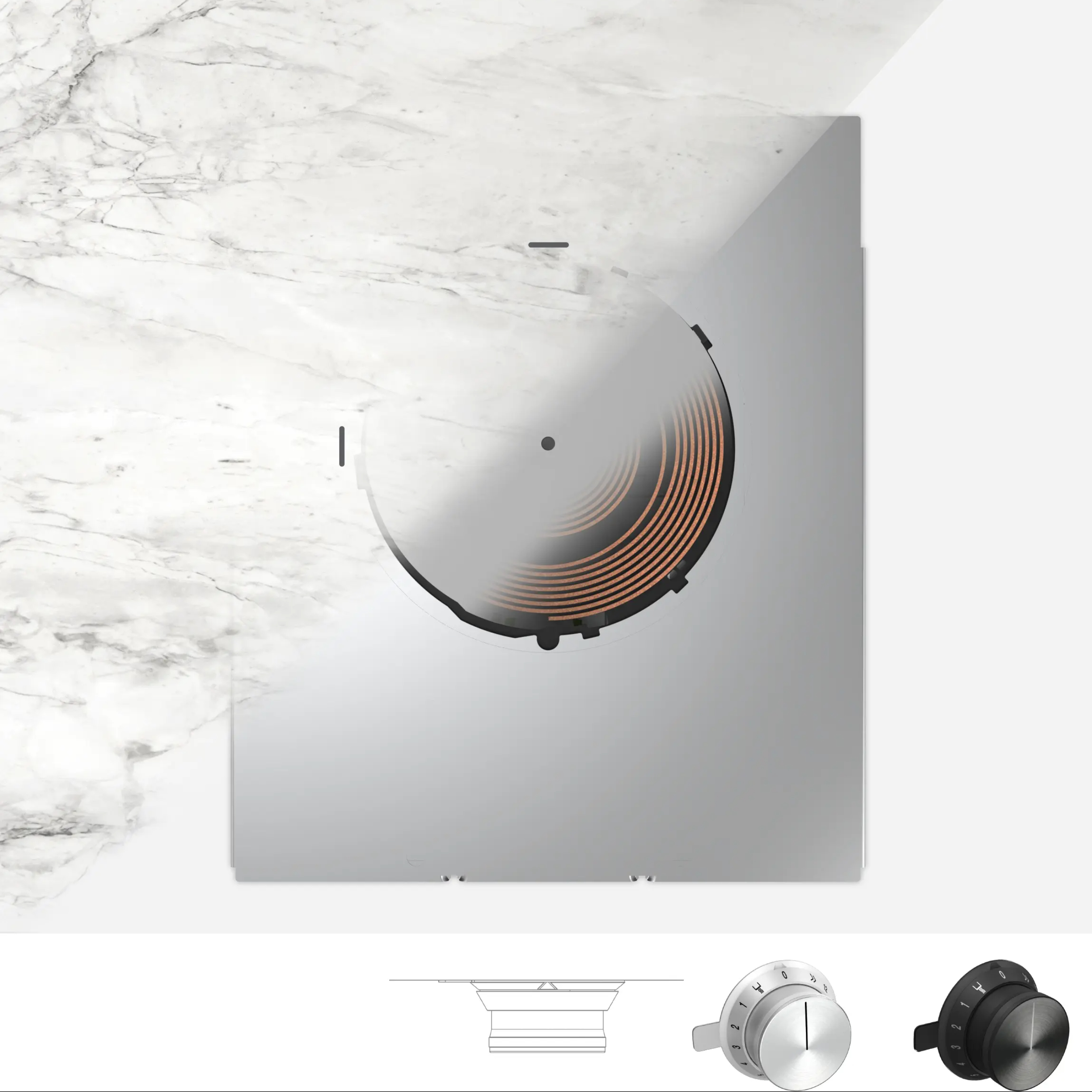 Варочная панель индукционная Gaggenau CU428100 в TehnoAdept