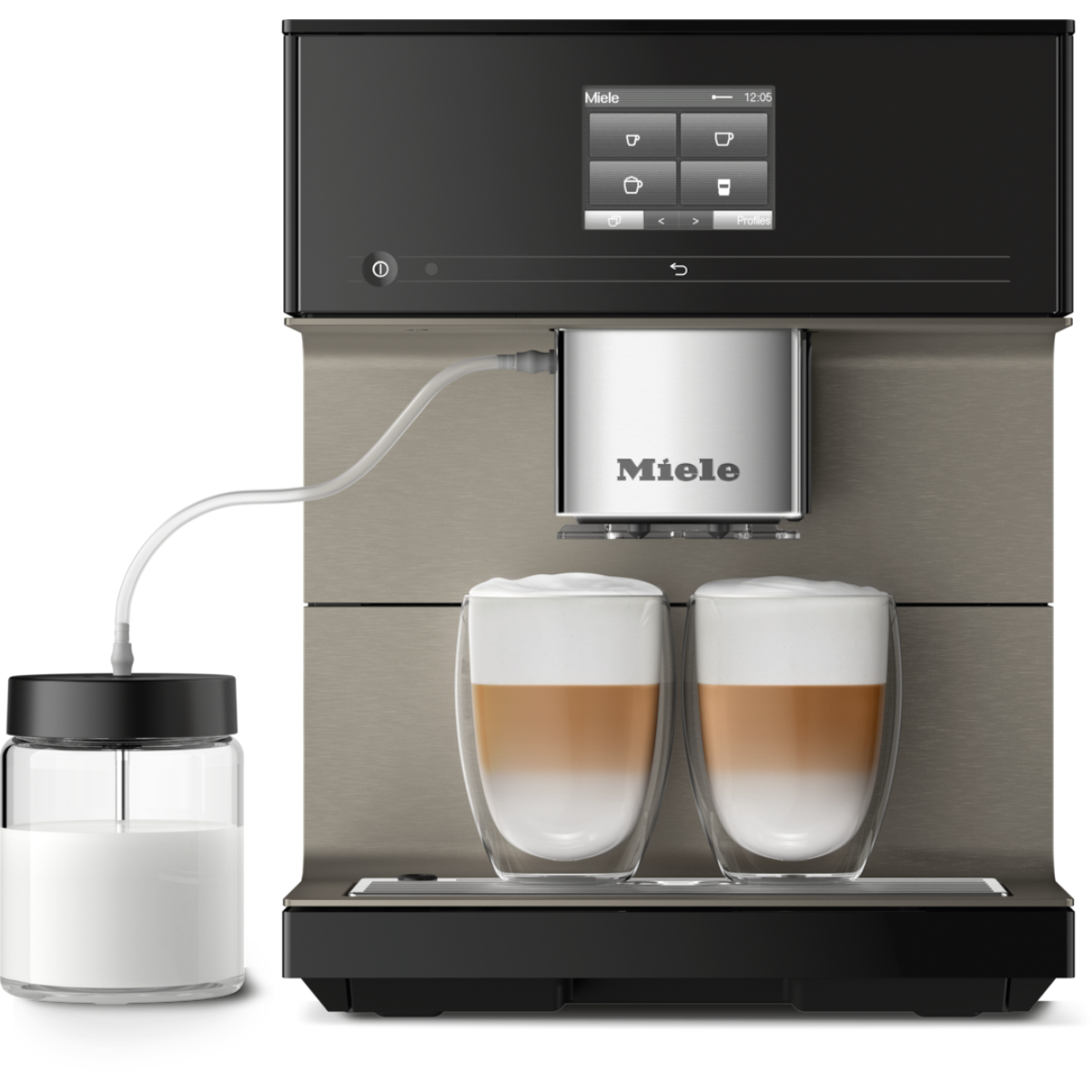 Кофемашина автоматическая Miele CM 7550 CoffeePassion OBSW Obsidian Black, черный обсидиан в TehnoAdept