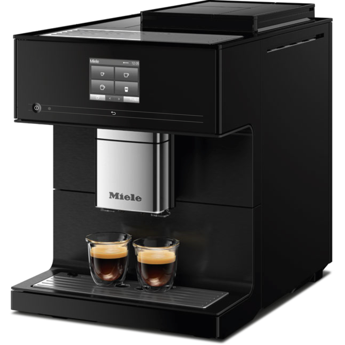 Кофемашина автоматическая Miele CM 7750 CoffeeSelect OBSW Obsidian Black, обсидиан черный в TehnoAdept