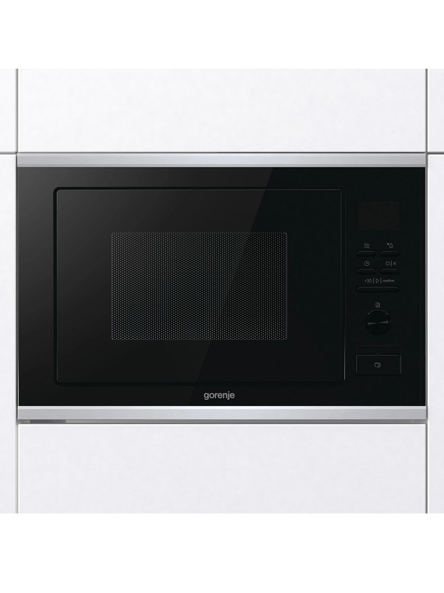 Микроволновая печь встраиваемая Gorenje BMX251M2BG, черный/серебристый в TehnoAdept