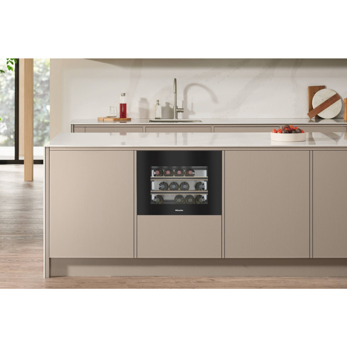 Винный шкаф встраиваемый Miele KWT 7112 iG OBSW Obsidian Black/Glass, черный обсидиан/стекло в TehnoAdept