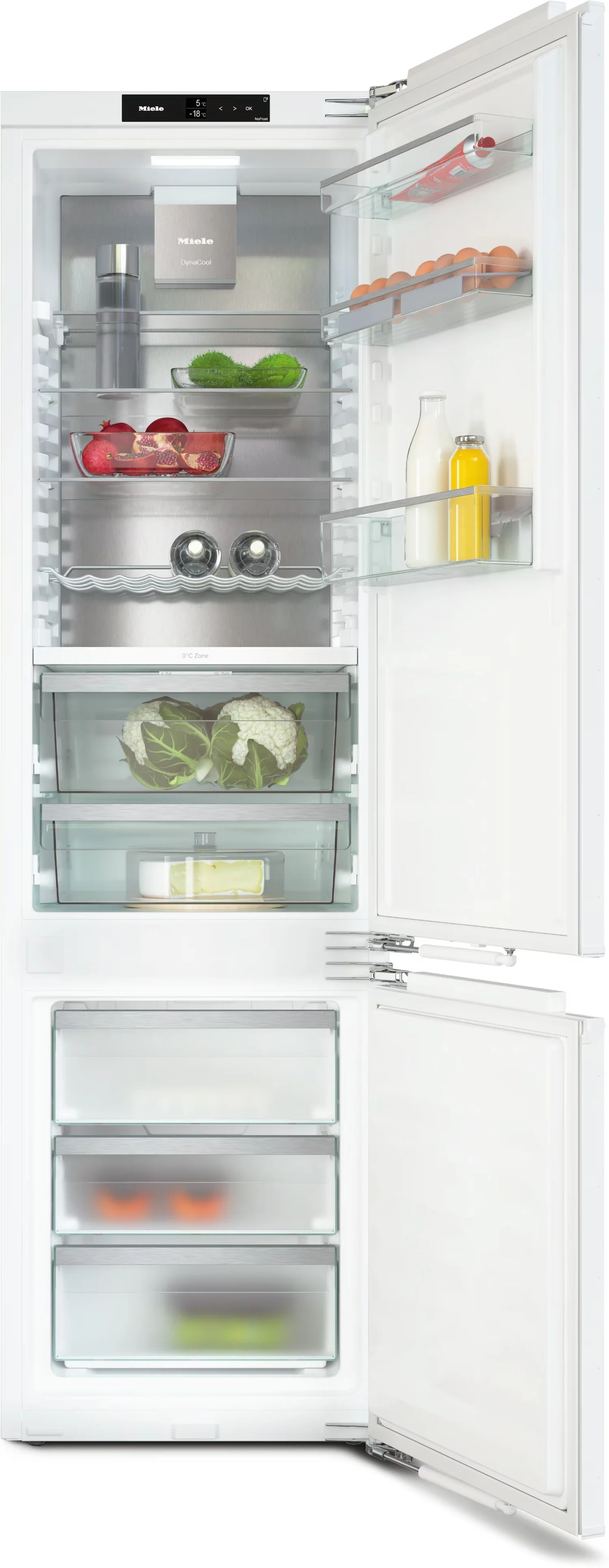 Холодильник встраиваемый Miele KFN 7844 C, белый в TehnoAdept