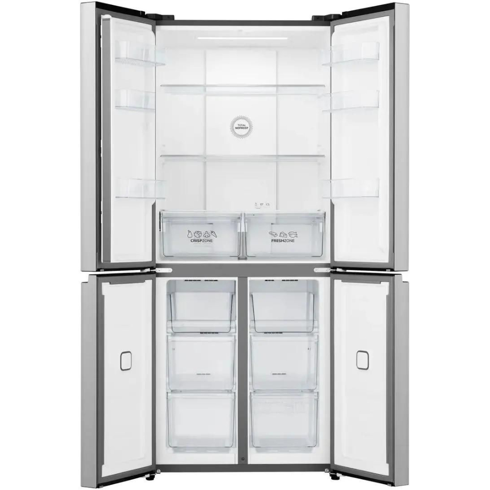 Холодильник Side-by-Side Gorenje NRM819E61X, серый в TehnoAdept