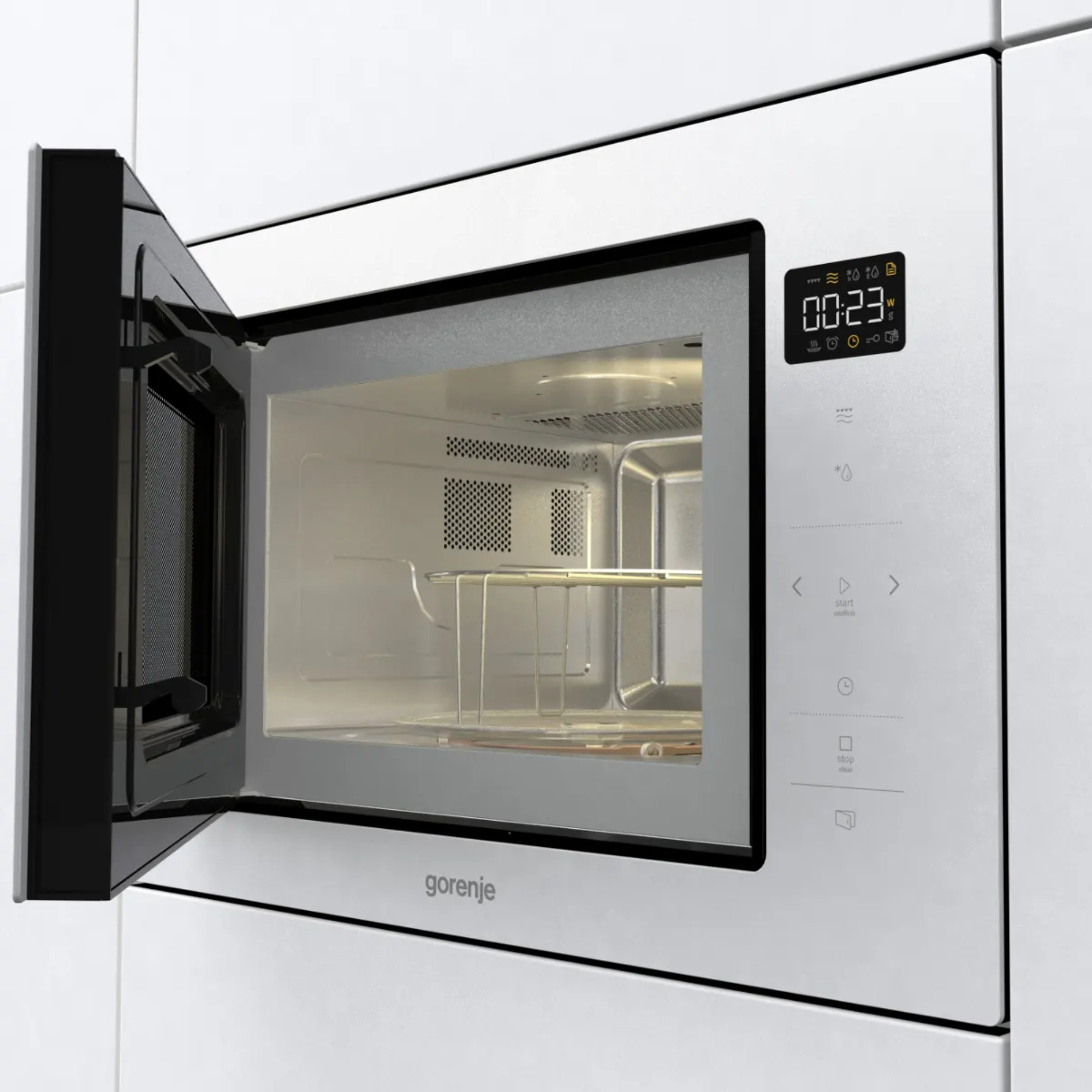 Микроволновая печь встраиваемая Gorenje BM251SG2WG, белый в TehnoAdept