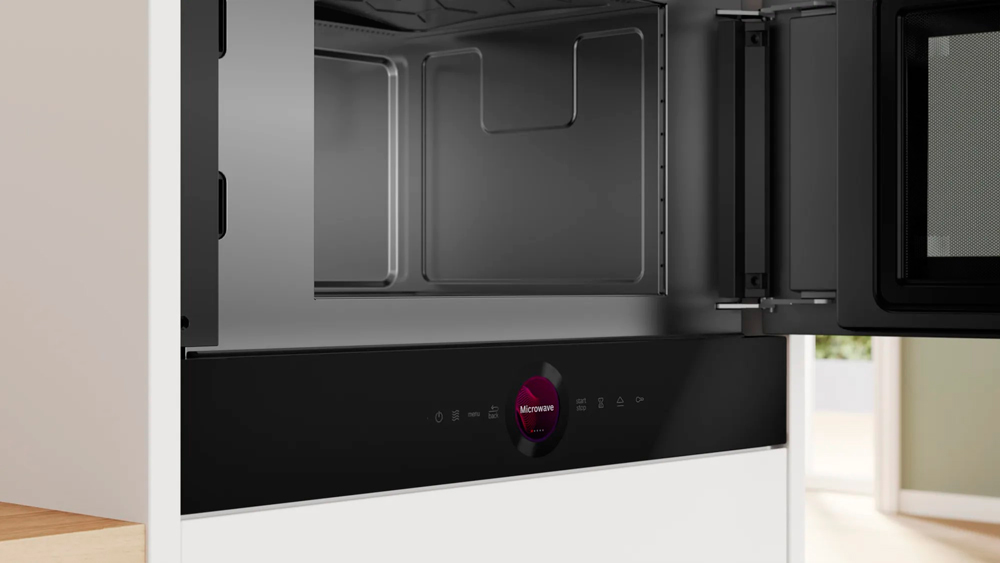 Микроволновая печь встраиваемая Bosch BFR9221B1, черный в TehnoAdept