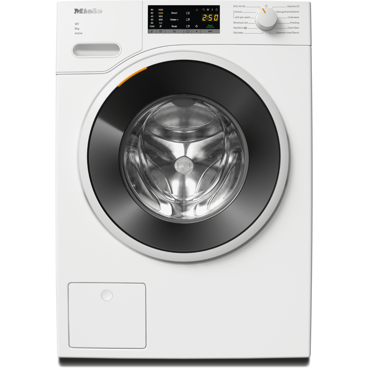 Стиральная машина Miele WWA120 WCS 8kg Active LOWE Lotus White, белый лотос в TehnoAdept