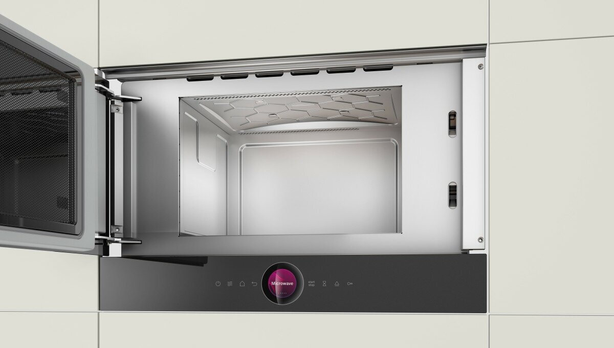 Микроволновая печь встраиваемая Bosch BEL7321B1, черный в TehnoAdept