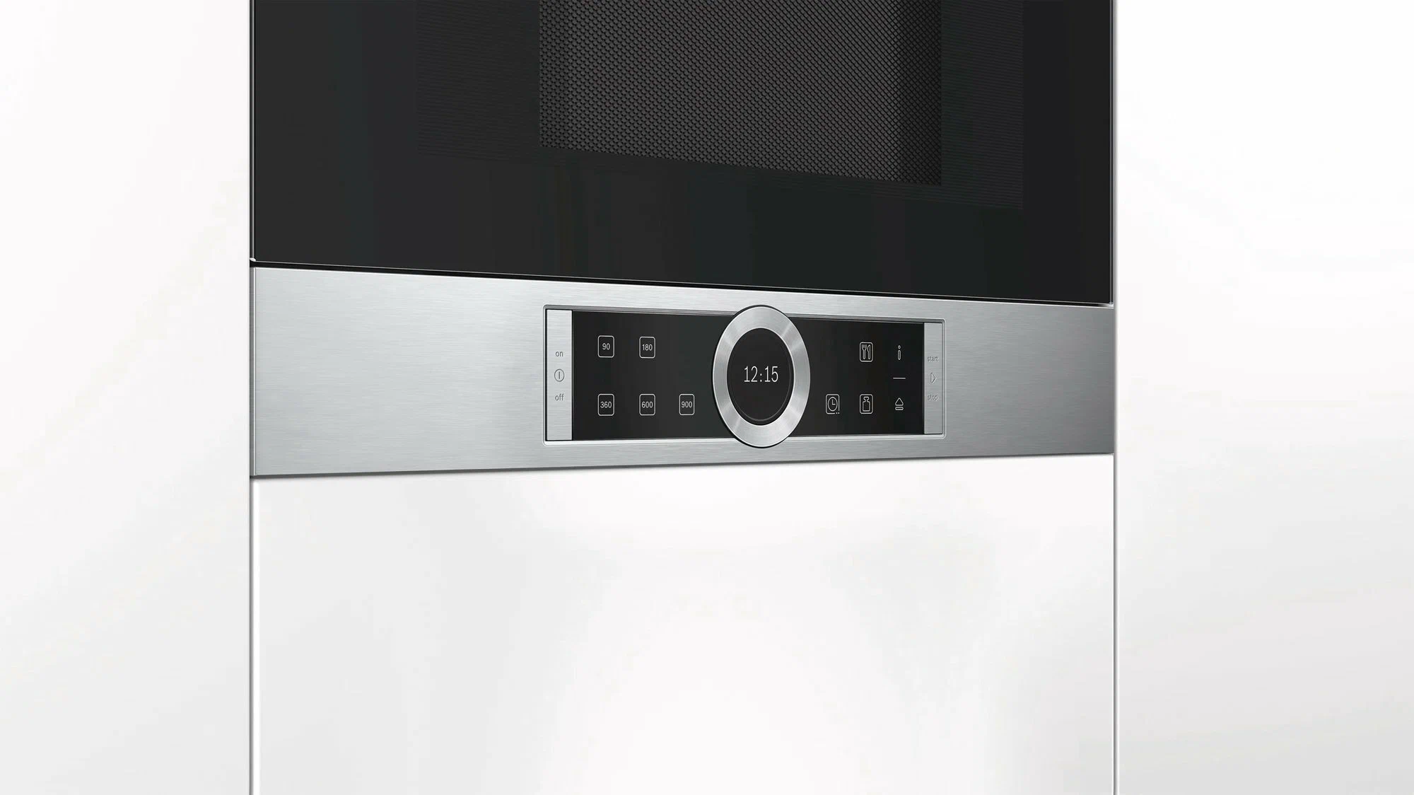 Микроволновая печь встраиваемая Bosch BFL634GS1, черный/серебристый в TehnoAdept