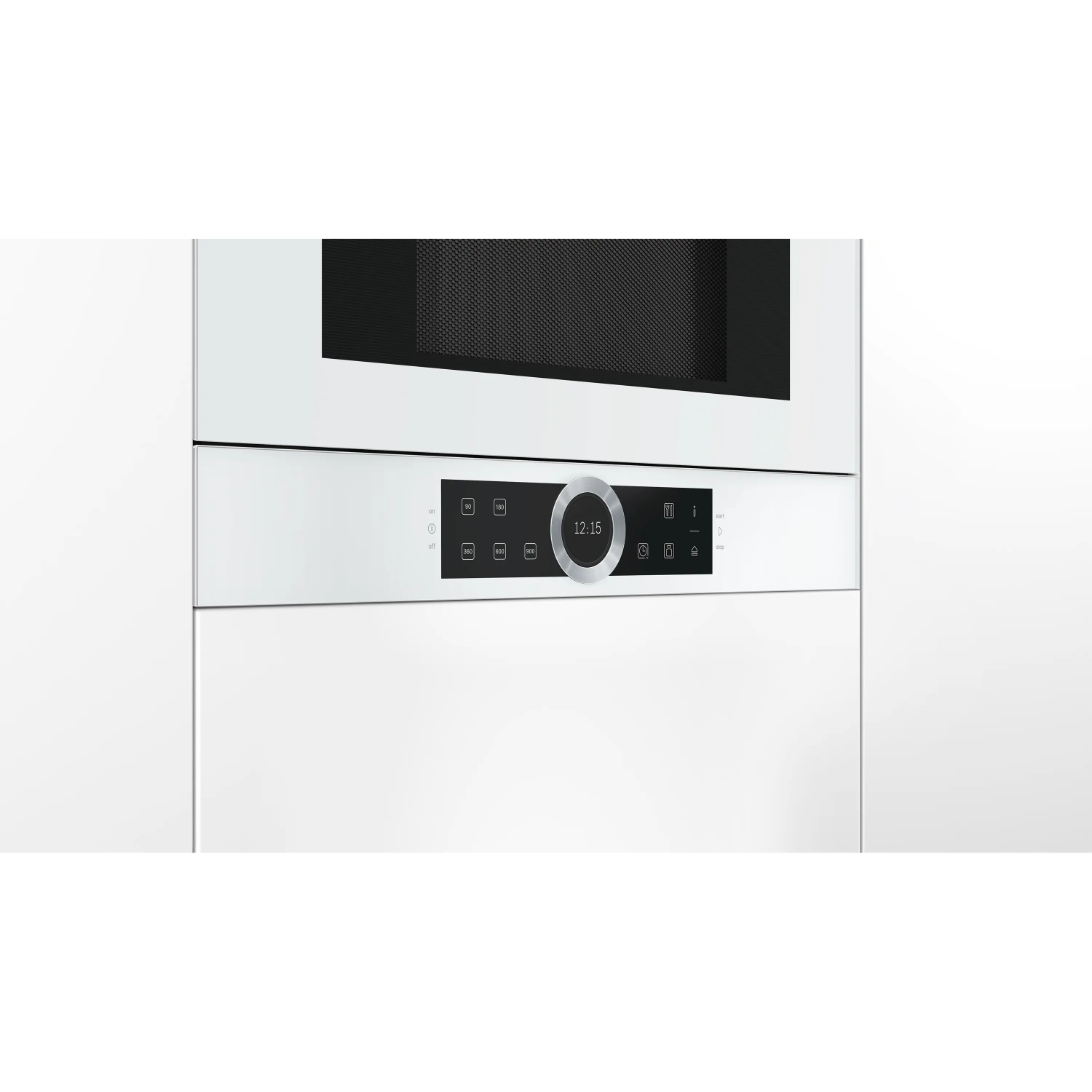Микроволновая печь встраиваемая Bosch BFL634GW1, белый в TehnoAdept