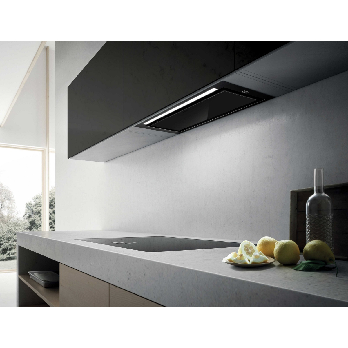 Вытяжка встраиваемая Elica Hidden 2.0 BL MAT/A/72 (PRF0197747), черный в TehnoAdept