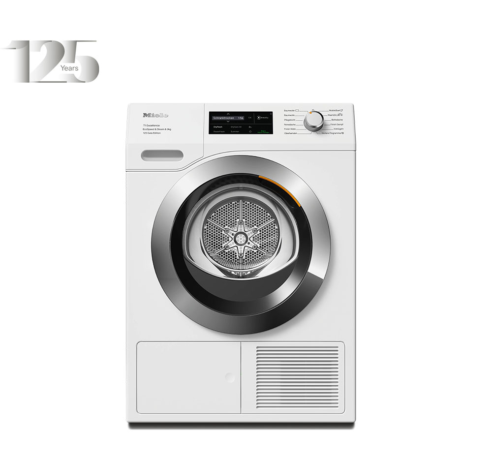 Сушильная машина Miele TEL695WP 125 Gala Edition LOWE Lotus White, белый лотос в TehnoAdept