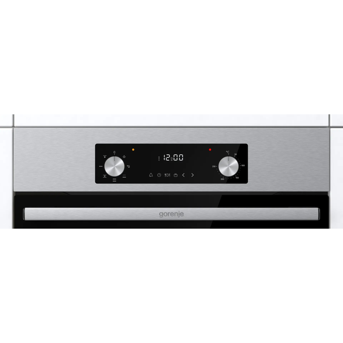 Духовой шкаф электрический Gorenje BO6635E01X, черный в TehnoAdept