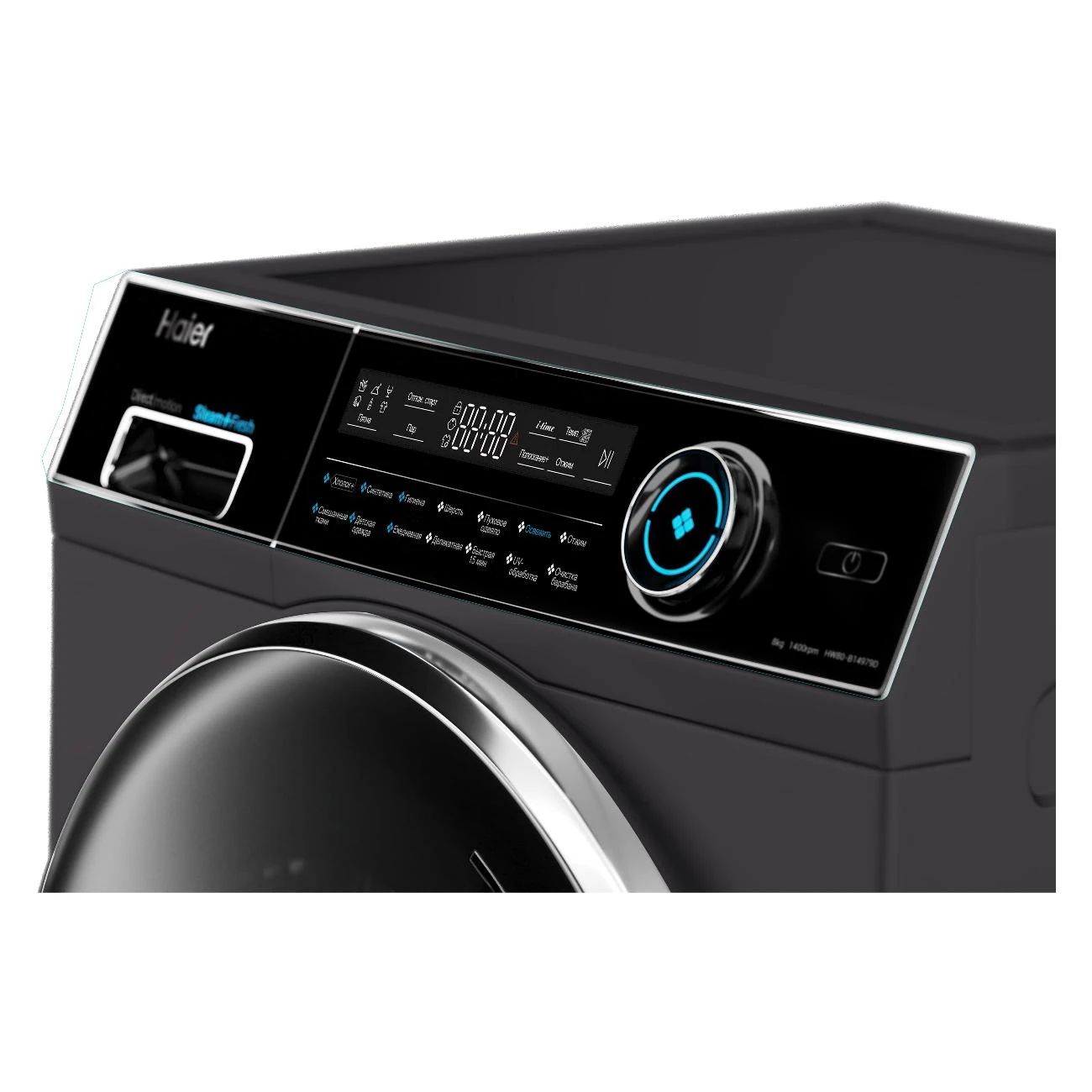 Стиральная машина Haier HW80-B14979D, темно-серый в TehnoAdept