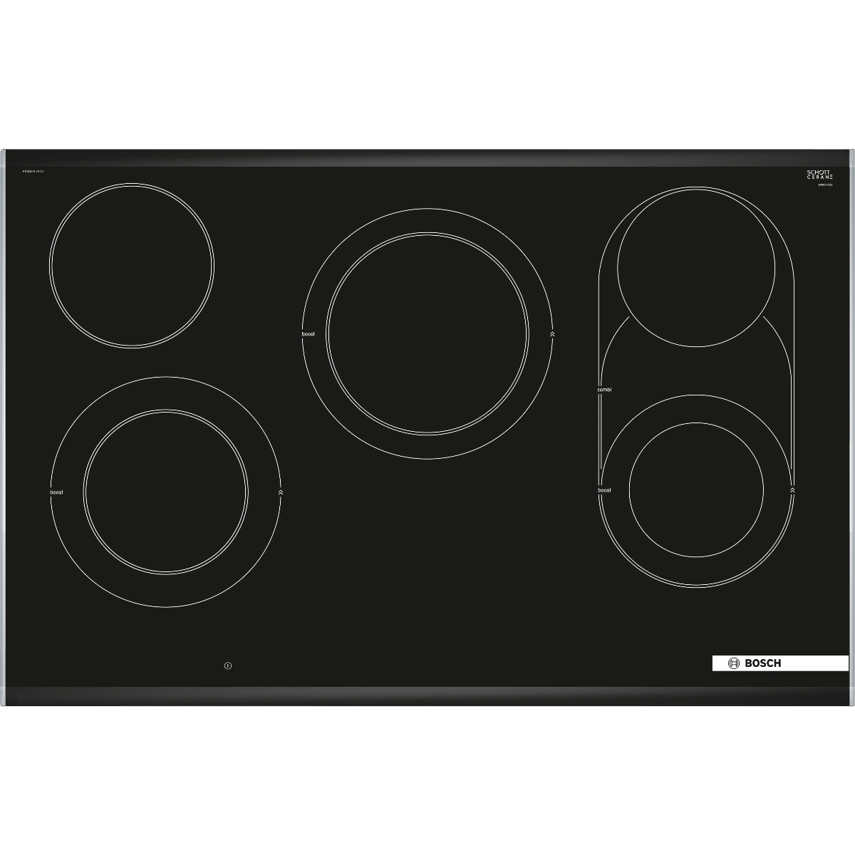 Варочная панель электрическая Bosch PKM875DP1D, черный в TehnoAdept