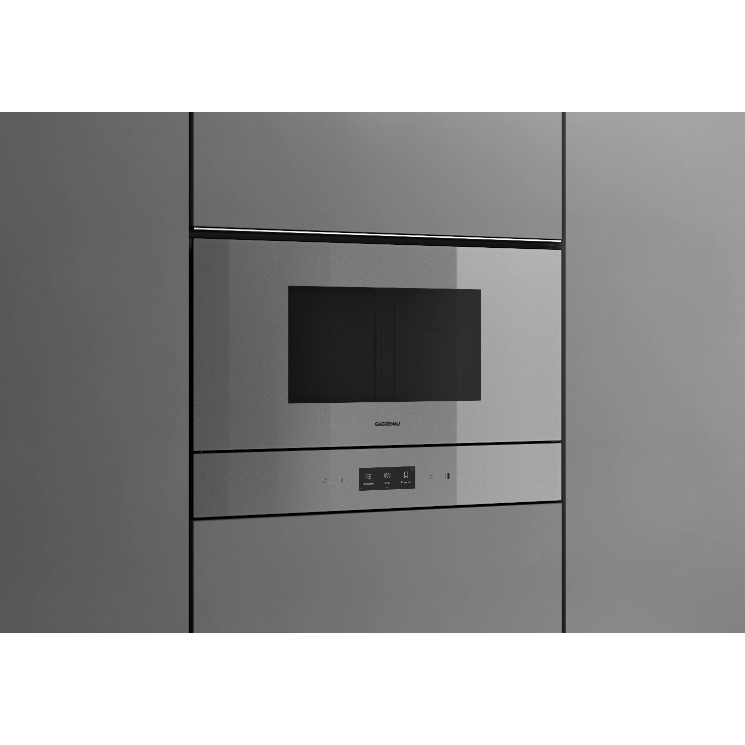 Микроволновая печь встраиваемая Gaggenau GM220130, серебристый в TehnoAdept