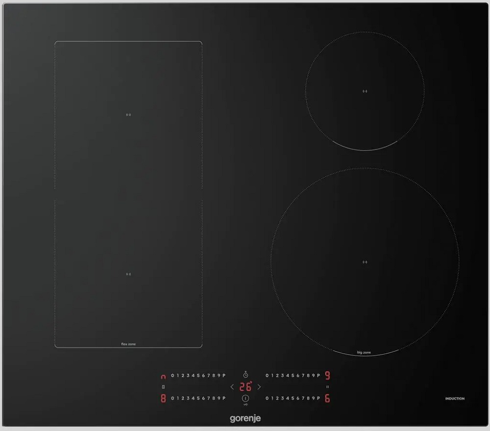 Варочная панель индукционная Gorenje GIC6422BSC, черный в TehnoAdept