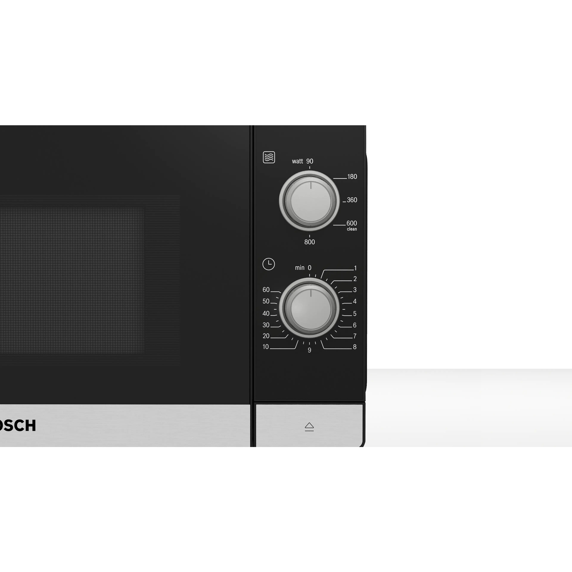 Микроволновая печь Bosch FFL020MS2, черный/нержавеющая сталь в TehnoAdept