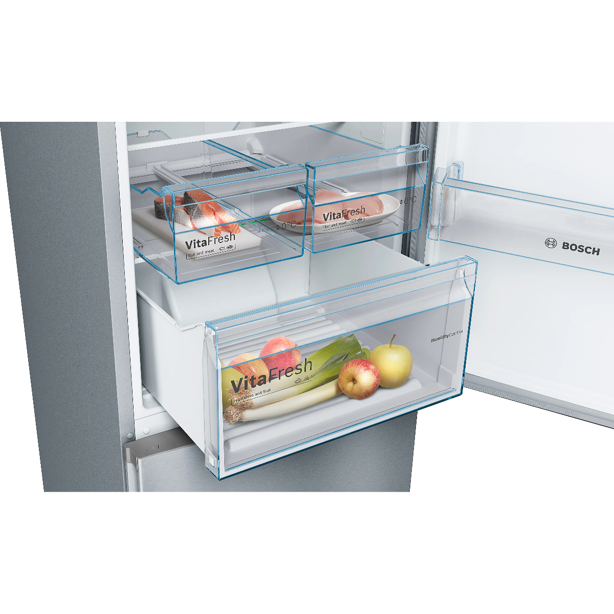 Холодильник Bosch KGN39XI30U, серебристый в TehnoAdept