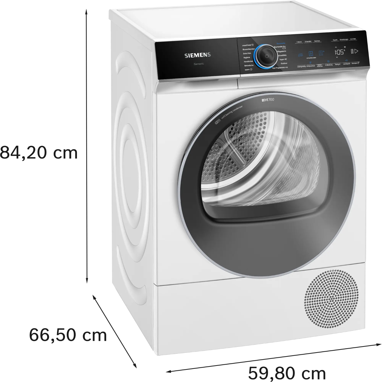 Сушильная машина Siemens WQ46B2C40, белый в TehnoAdept