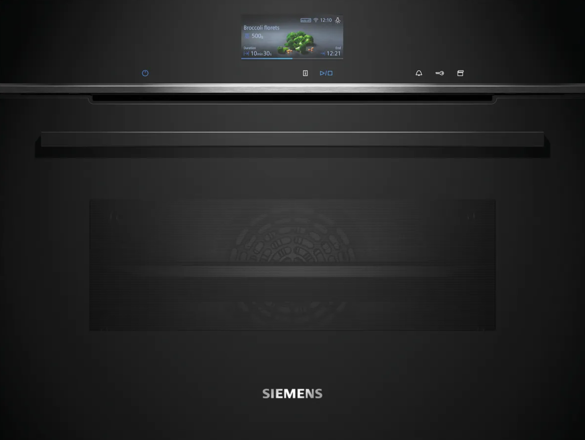 Духовой шкаф электрический Siemens CS736G1B1, черный в TehnoAdept