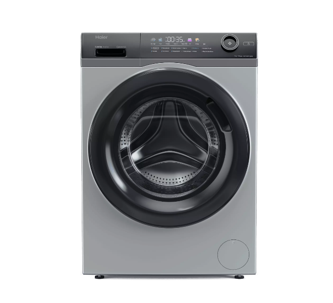 Стиральная машина Haier HW70-BP12269S, серебристый в TehnoAdept