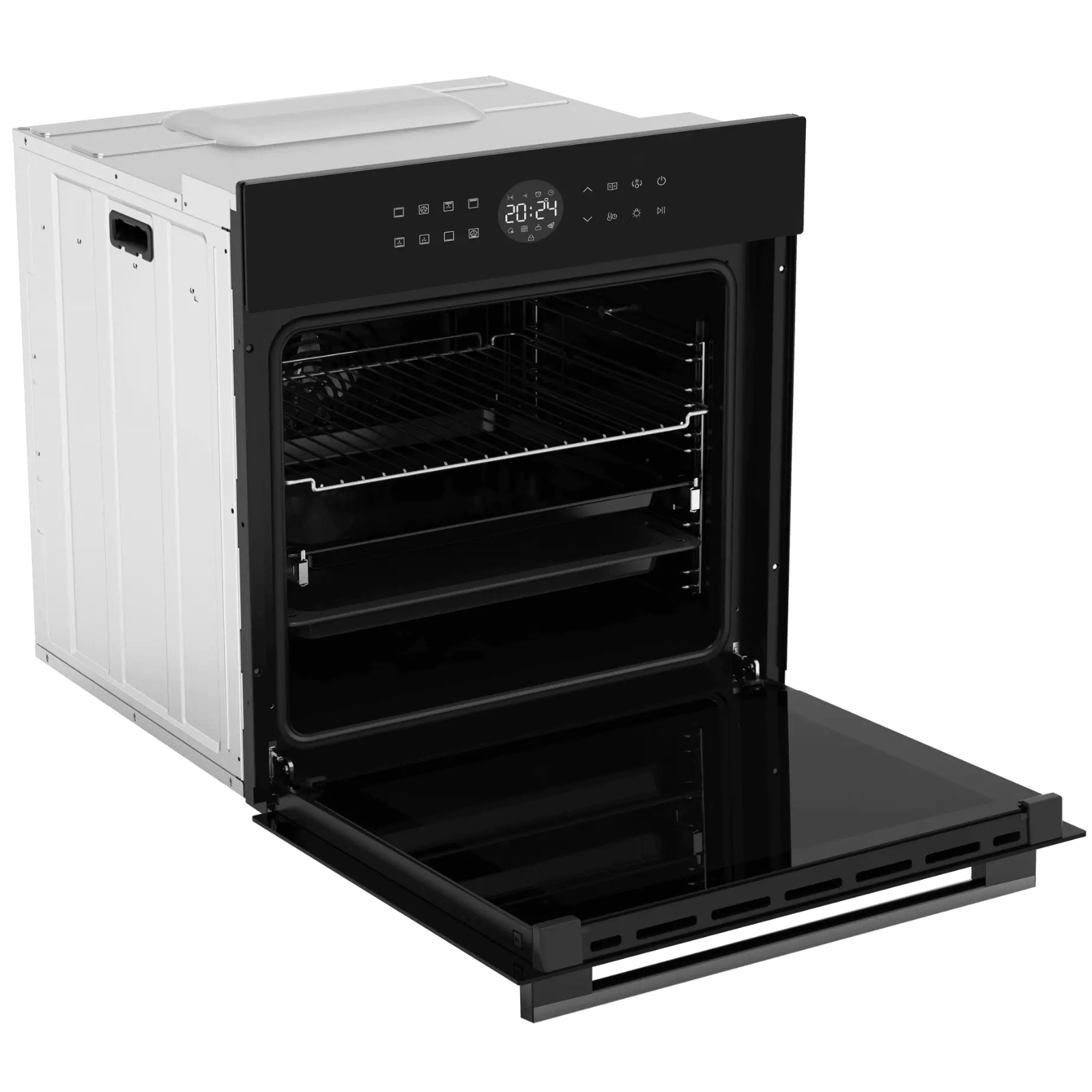 Духовой шкаф электрический Haier HOX-T08AMTB, черный в TehnoAdept