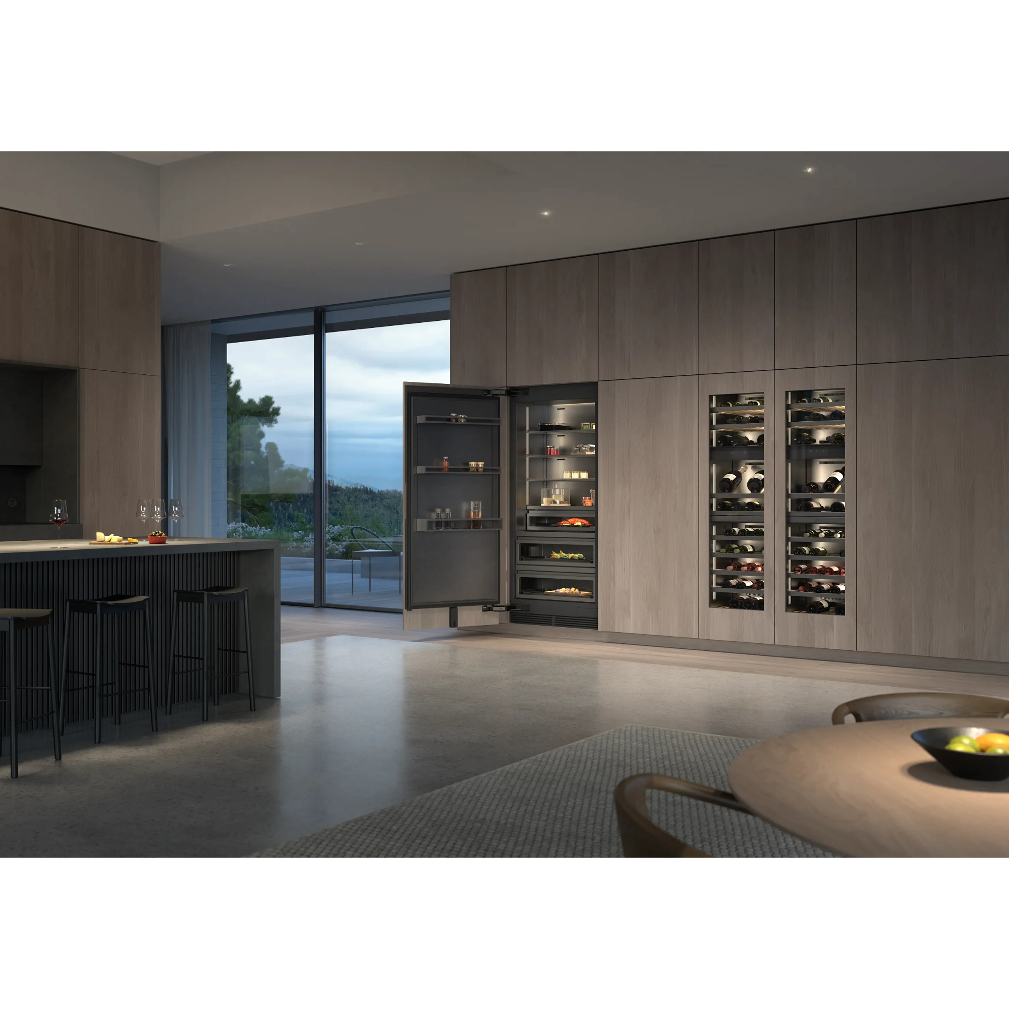 Винный шкаф встраиваемый Gaggenau RVW467170 в TehnoAdept