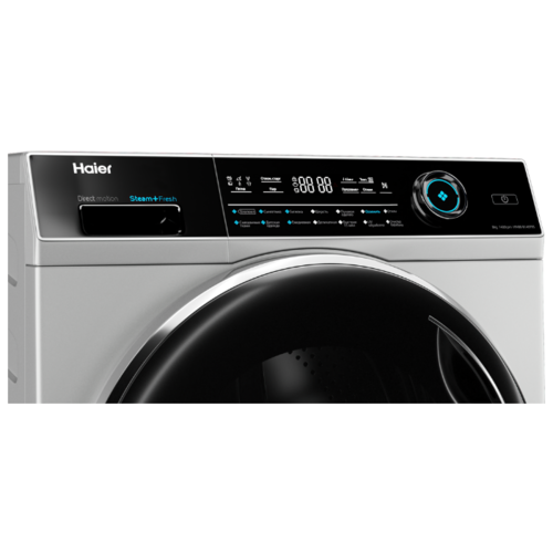 Стиральная машина Haier HW80-B14979, белый в TehnoAdept