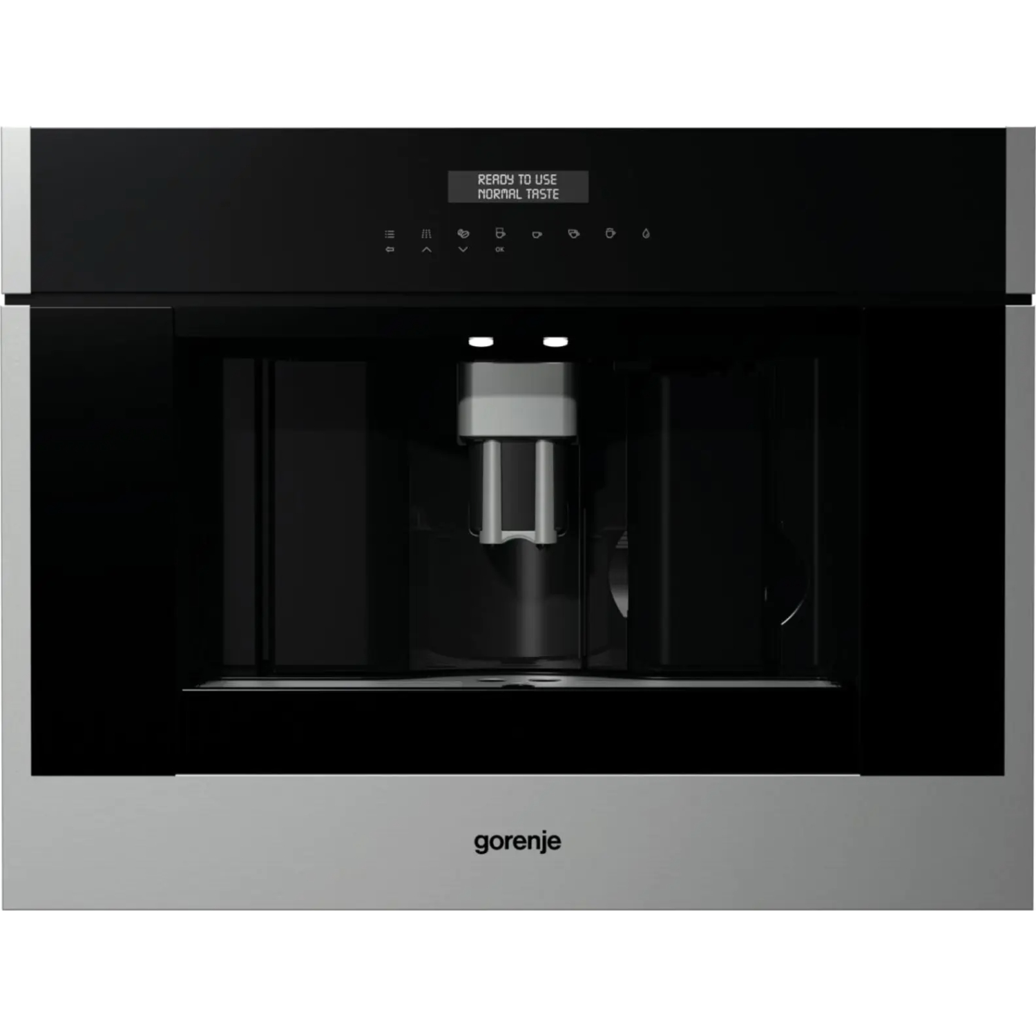 Кофемашина встраиваемая Gorenje CMA9200UX, нержавеющая сталь/черный в TehnoAdept