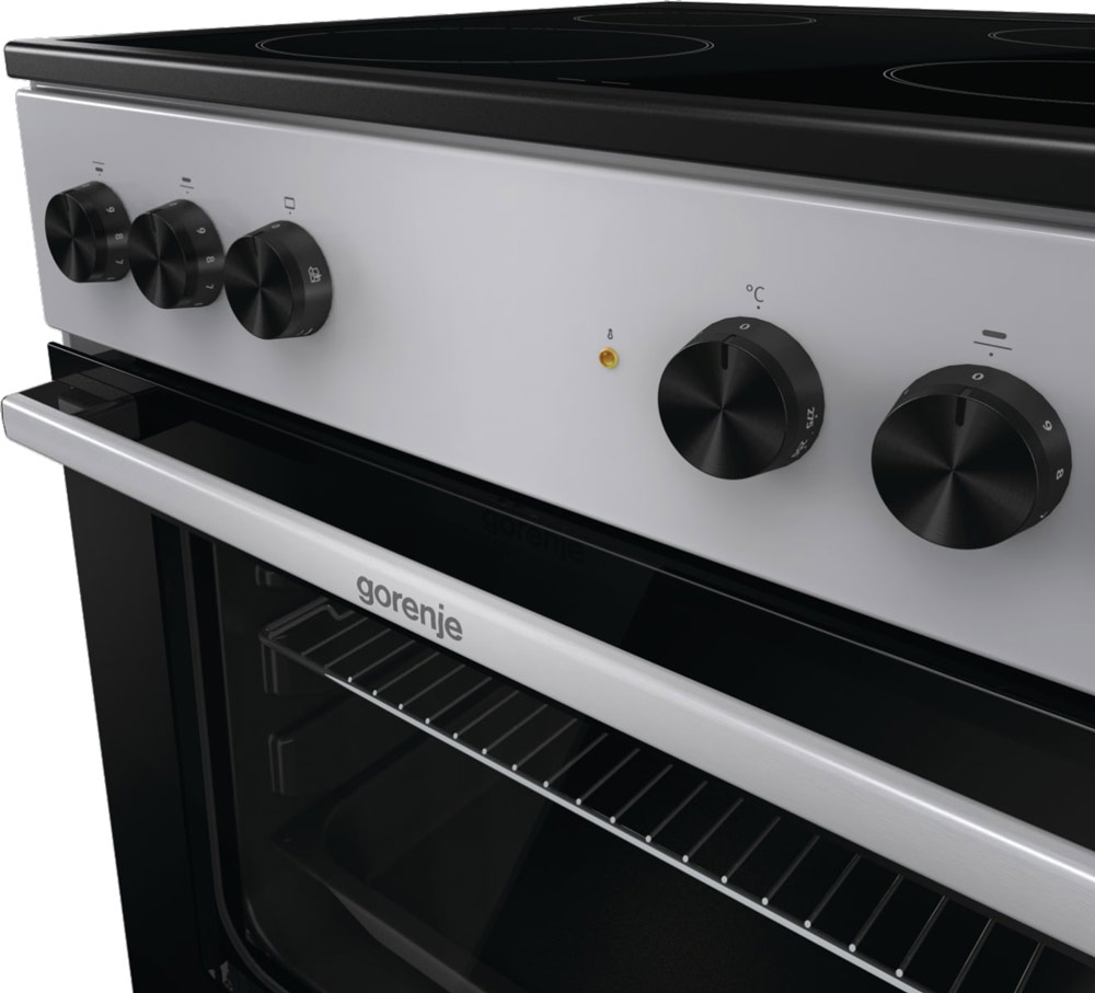 Плита электрическая Gorenje GEC6A11SG, серебристый в TehnoAdept