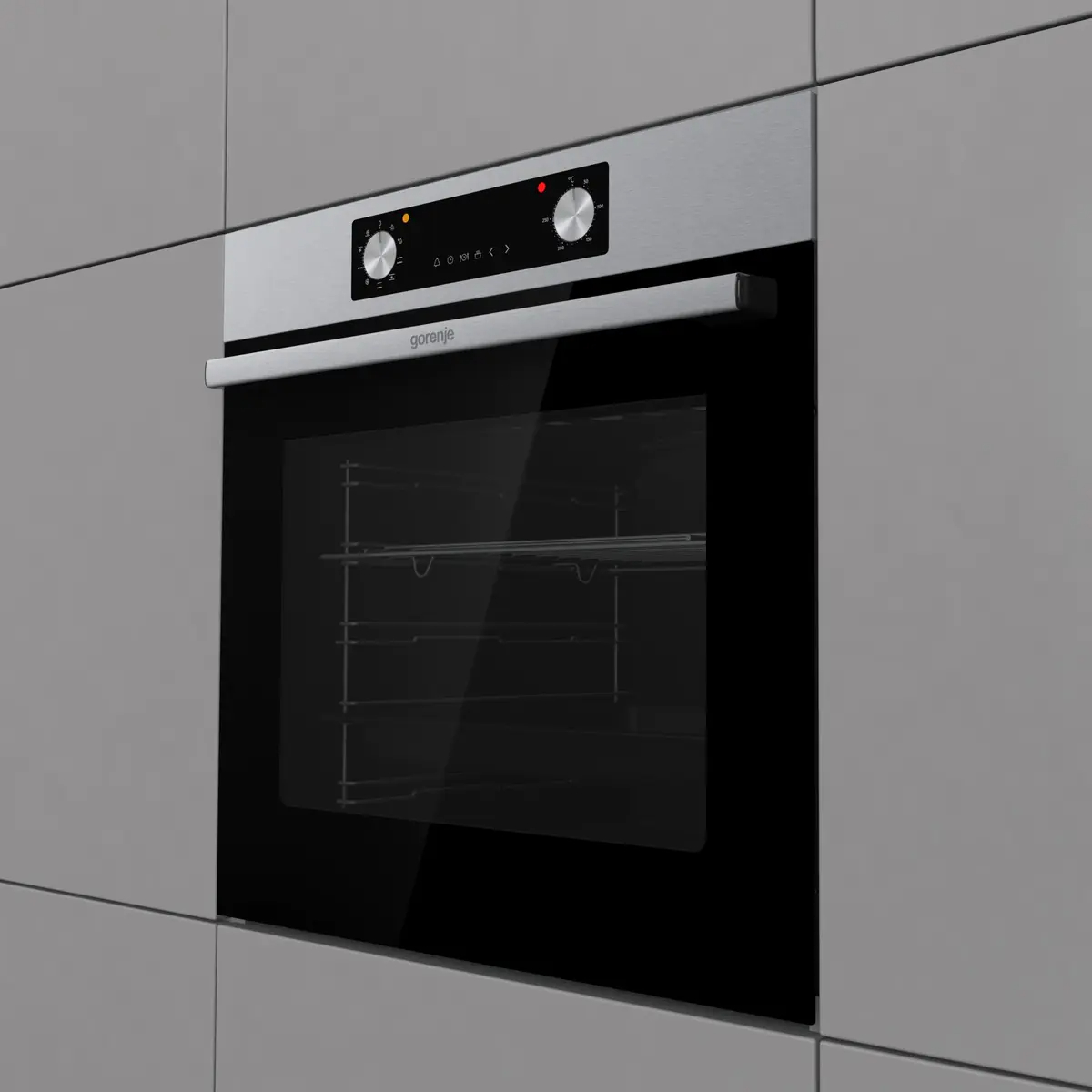 Духовой шкаф электрический Gorenje BO6737E02AXN, нержавеющая сталь в TehnoAdept