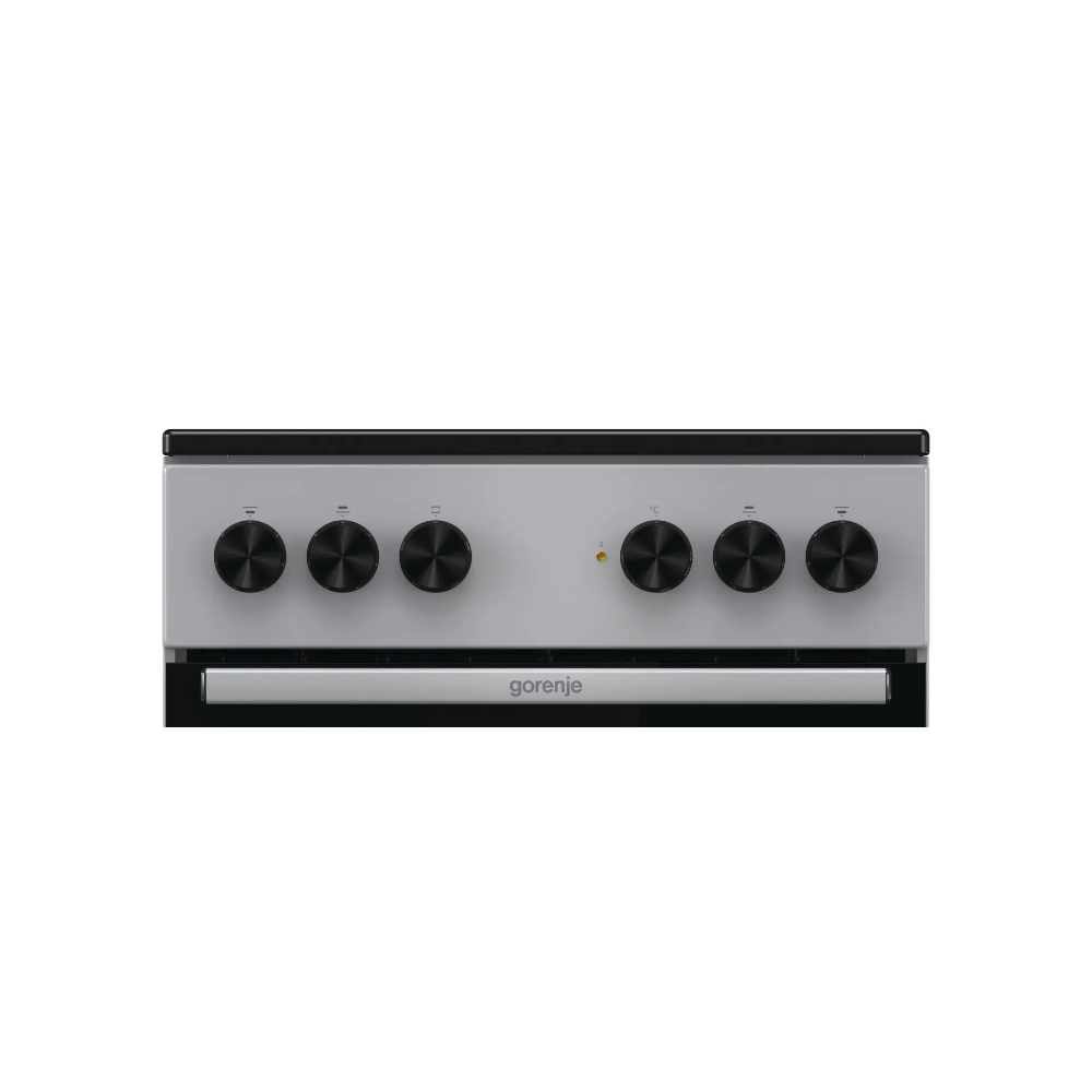 Плита электрическая Gorenje GEC5A12SG, серый/черный в TehnoAdept