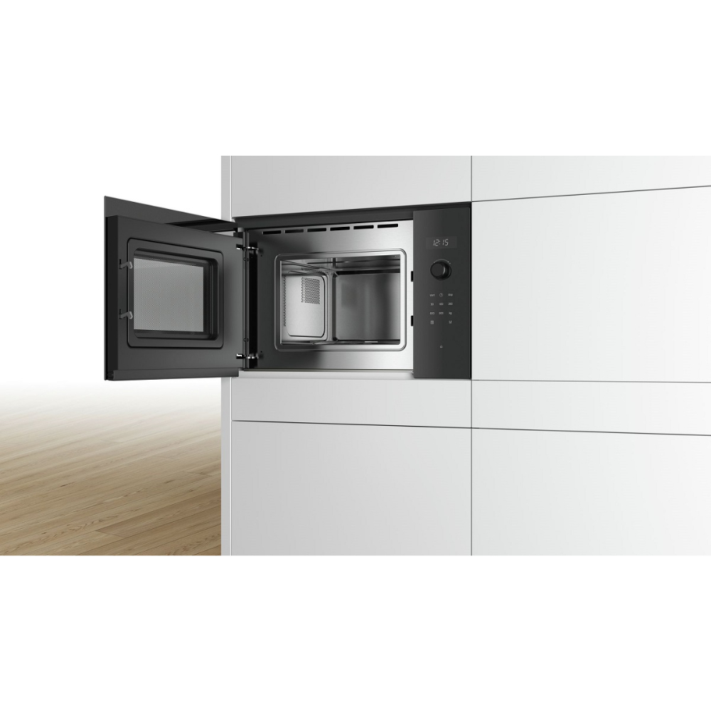 Микроволновая печь встраиваемая Bosch BFL524MB0 черный в TehnoAdept