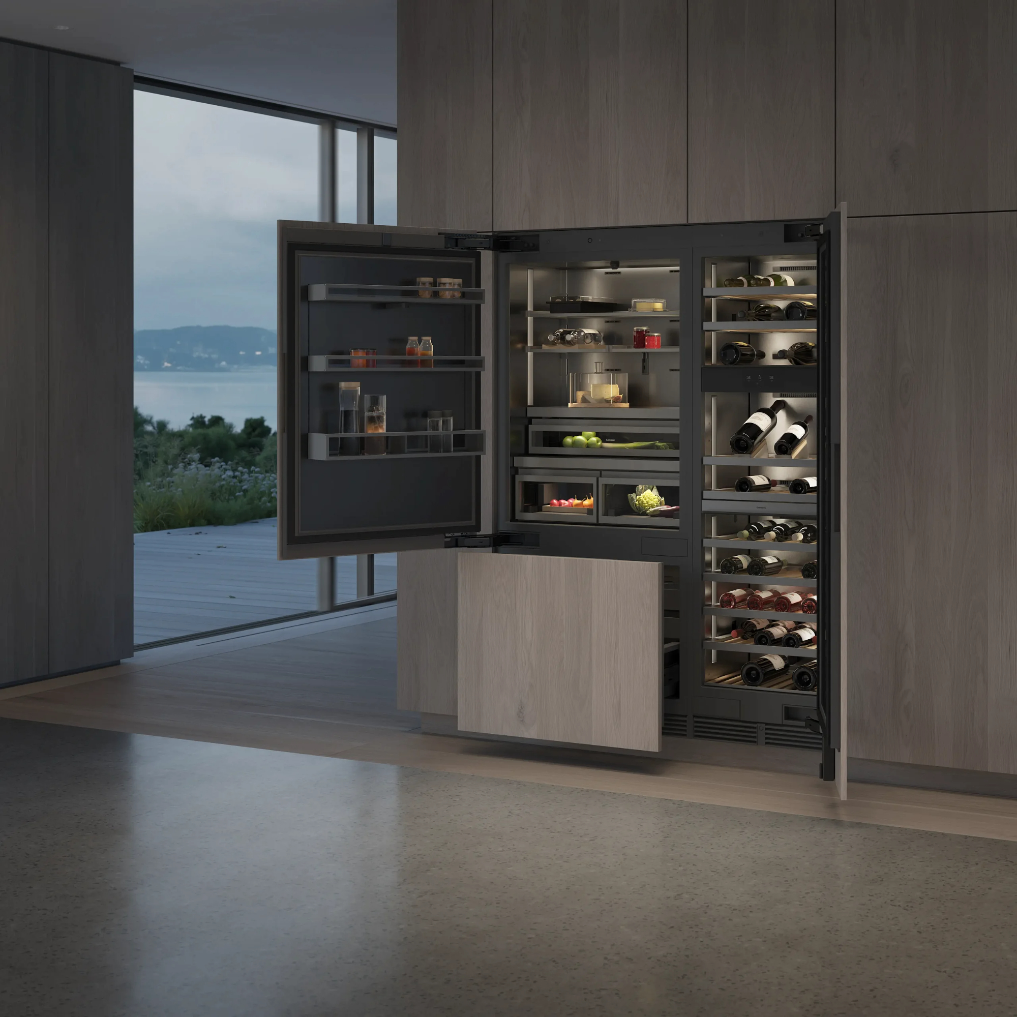 Винный шкаф встраиваемый Gaggenau RVW467170 в TehnoAdept