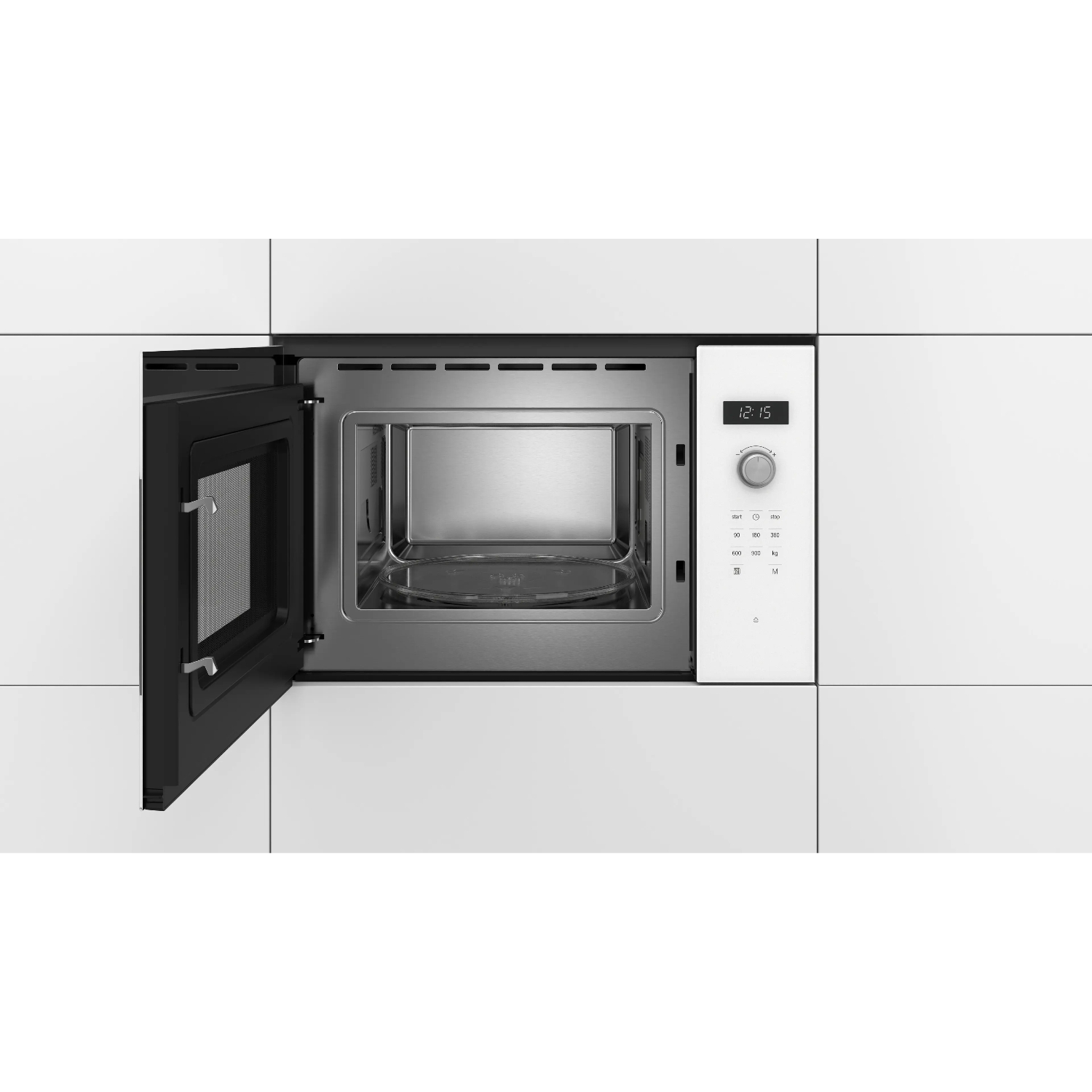 Микроволновая печь встраиваемая Bosch BFL554MW0 белый в TehnoAdept