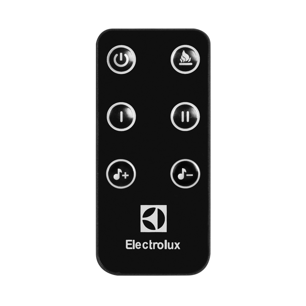 Камин электрический Electrolux EFP/W-2000S, серебристый в TehnoAdept