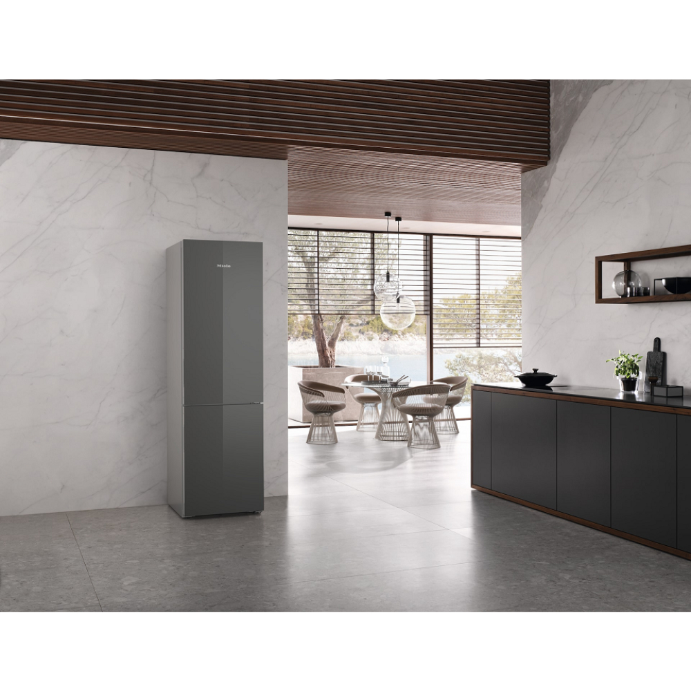 Холодильник Miele KFN 4898 AD GRGR Graphite Grey/Glass, графитовый серый/стекло в TehnoAdept