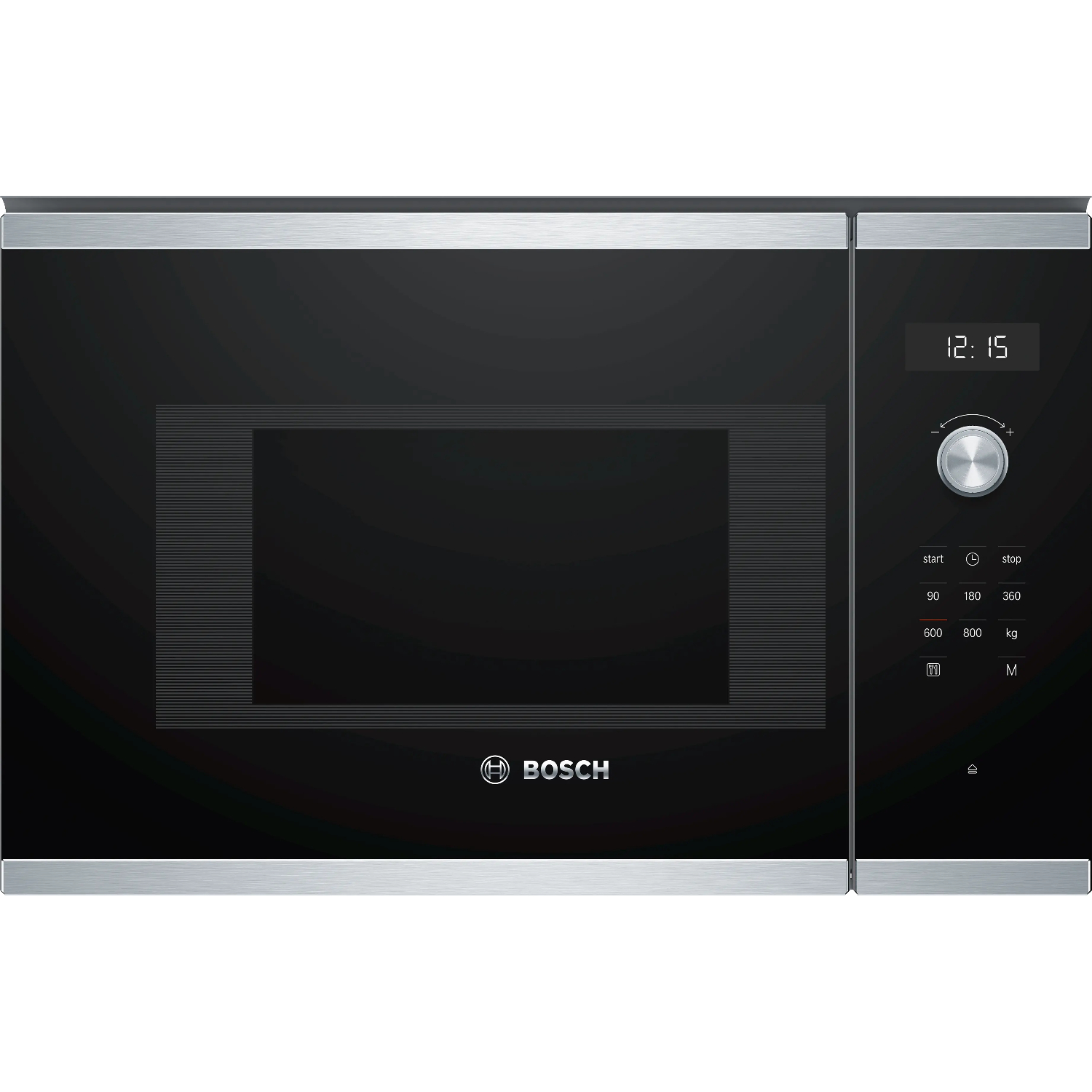 Микроволновая печь встраиваемая Bosch BFL524MS0, нержавеющая сталь/черный в TehnoAdept