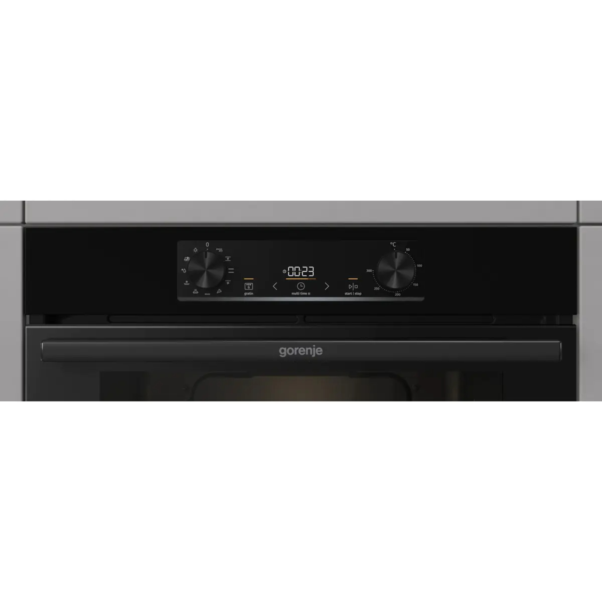 Духовой шкаф электрический Gorenje BO6735E02BKOT, черный в TehnoAdept