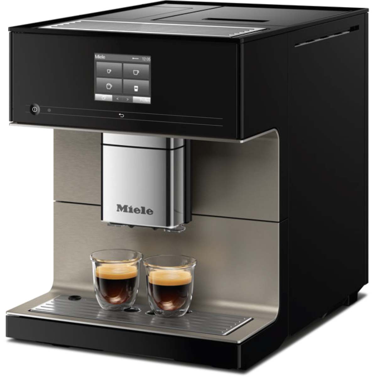 Кофемашина автоматическая Miele CM 7550 CoffeePassion OBSW Obsidian Black, черный обсидиан в TehnoAdept